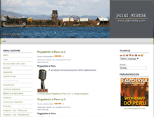 Tablet Screenshot of dzikimietek.com